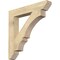 Ekena Millwork Balboa Slat Rough Sawn Bracket, Douglas Fir, 6"W x 40"D x 40"H BKT06X40X40BOA06RDF - alternate 1